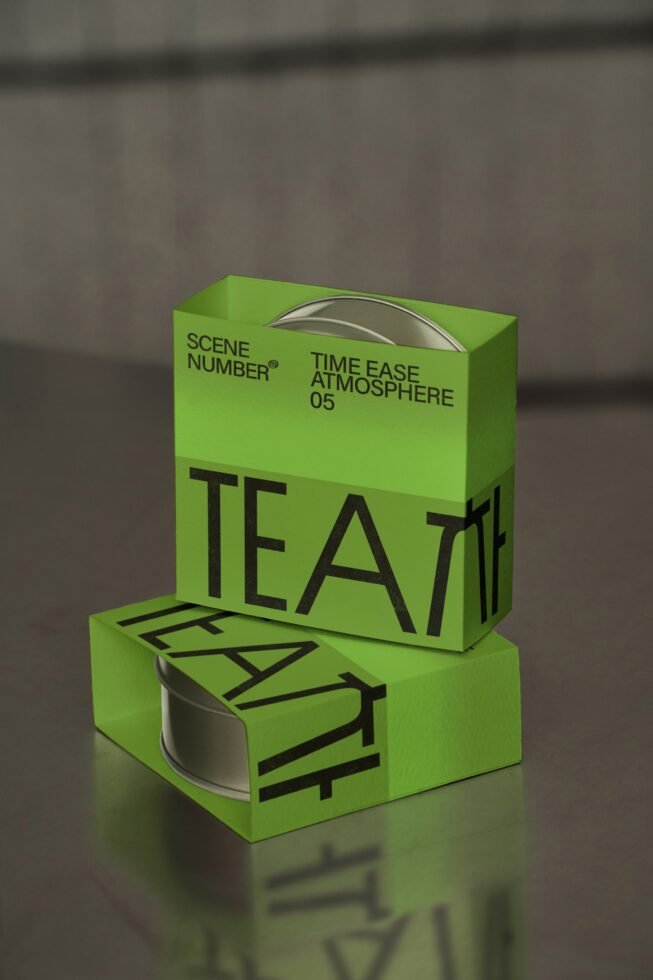 S#5 TEA Tin Canister 06 Mockup preview 6
