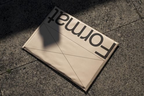 Format Paper Parcel Mockup