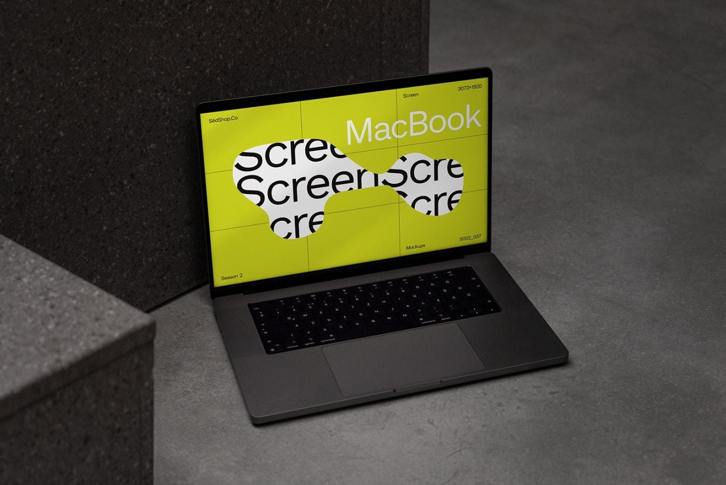 MacBook Pro S2 037 Mockup
