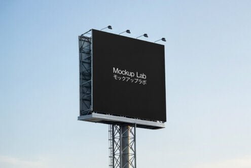 Billboard 43ML Mockup