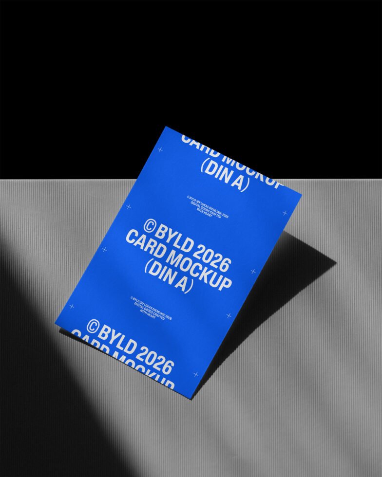 A5 Card 08 Mockup preview 4