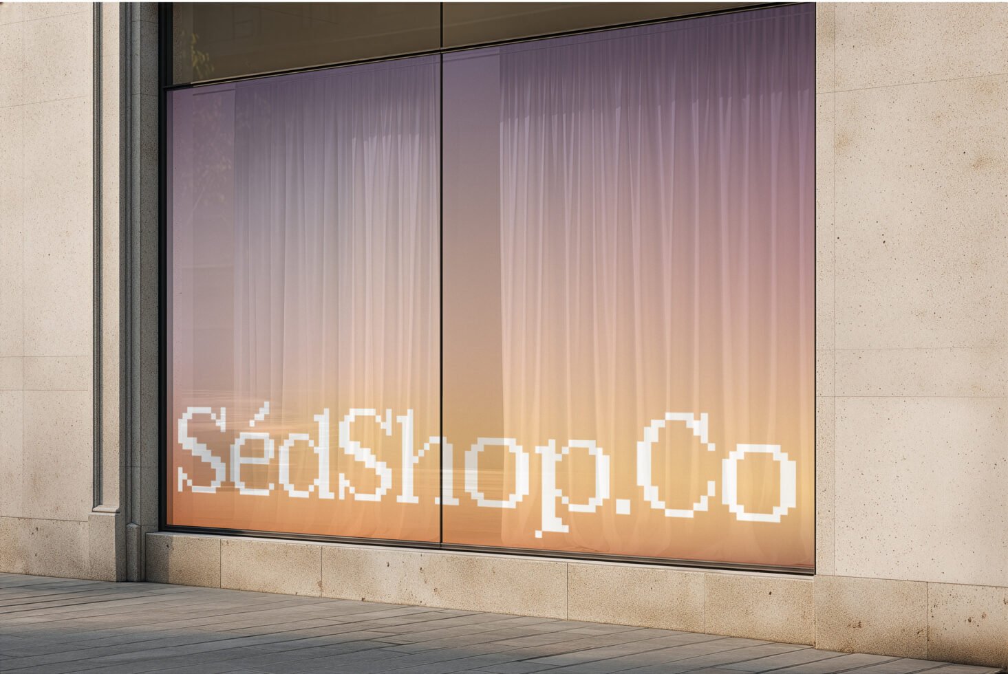 Storefront Decal D18 Mockup preview 8