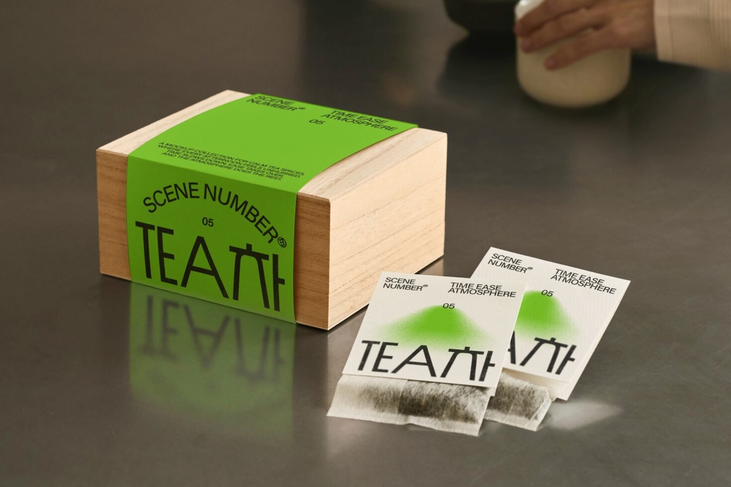 S#5 TEA Tea Bag 05 Mockup preview 5
