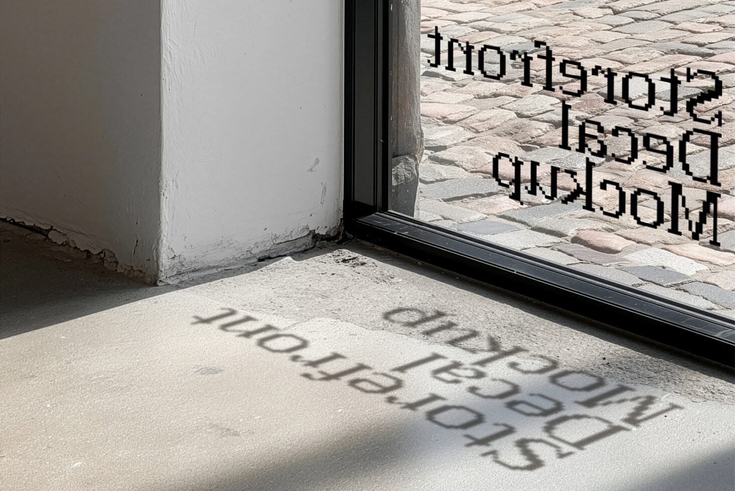 Storefront Decal D41 Mockup preview 4