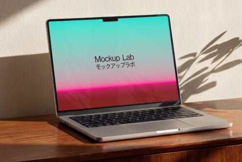 MacBook 02ML Mockup