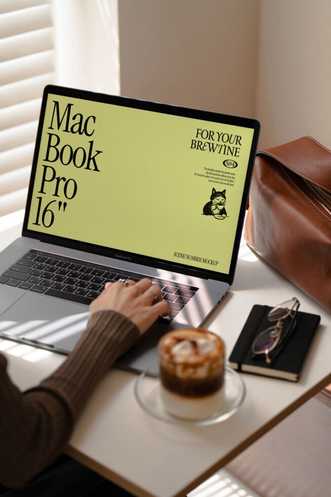S#4 FYB MacBook Pro Mockup preview 5