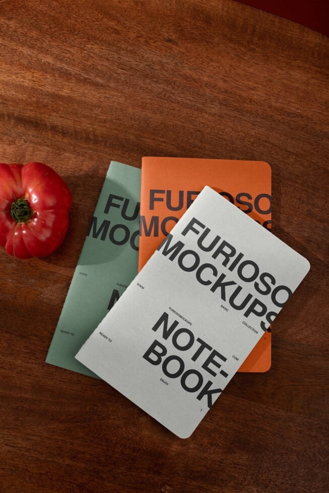 Notebooks Mockup 01FM preview 1