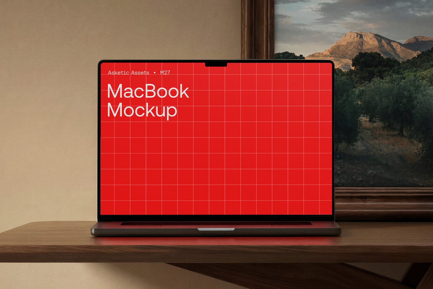 MacBook Mockup M27