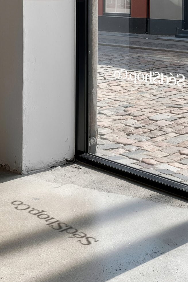 Storefront Decal D41 Mockup
