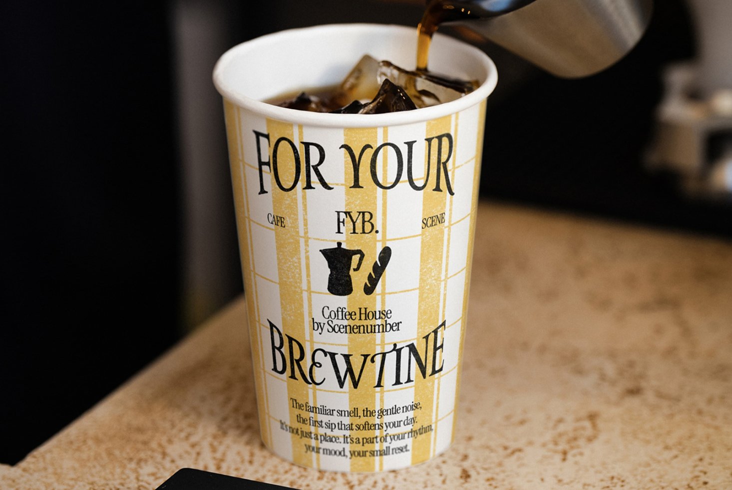 S#4 FYB Paper Cup 01 Mockup preview 2