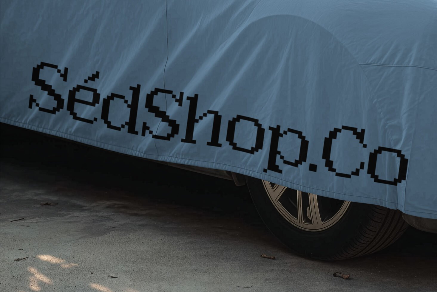 Car Cover Tarpaulin D23 Mockup preview 5