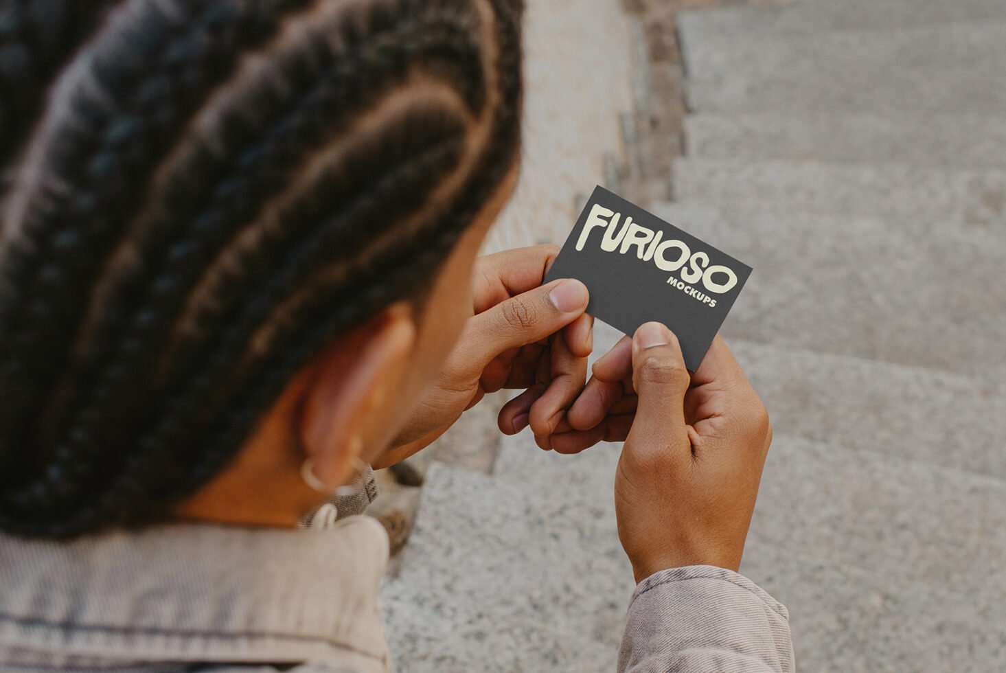 Business Card Mockup 03UC preview 2
