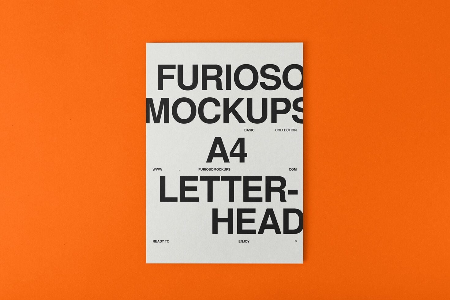 A4 Letterhead Mockup 04FM