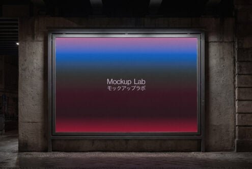 Billboard 60ML Mockup