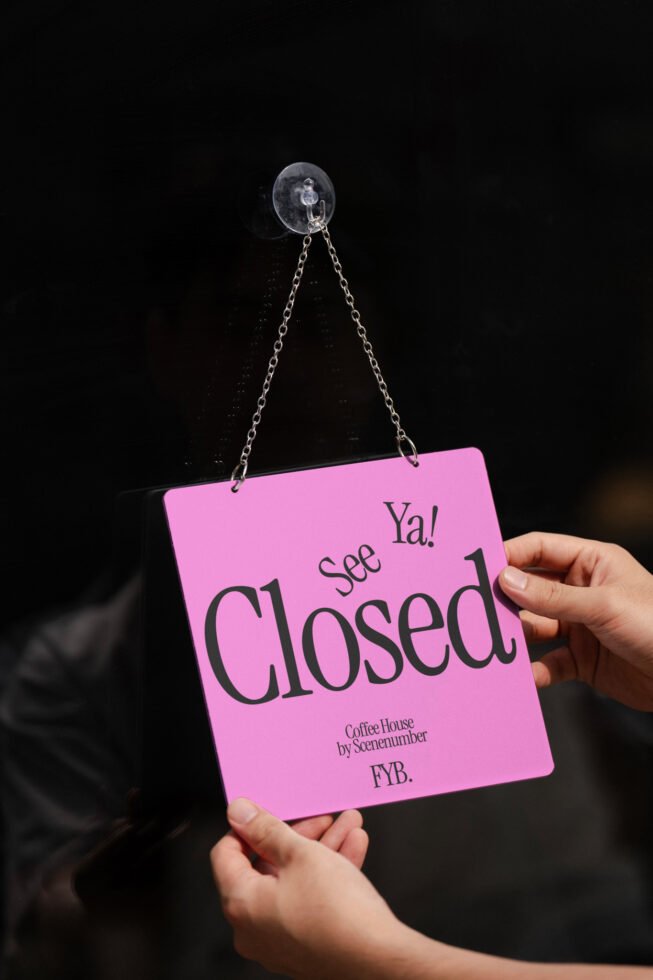 S#4 FYB Door Signage 01 Mockup preview 5