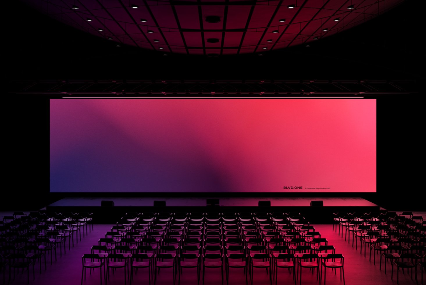Conference Stage Mockup