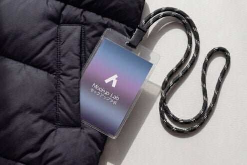Badge 06ML Mockup