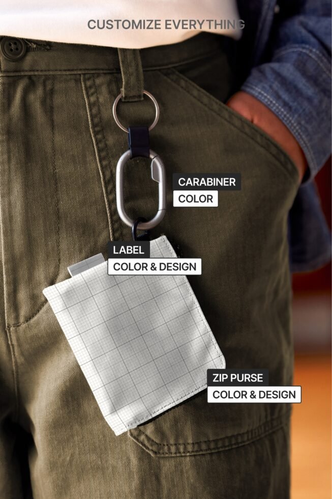 S#2 DTW Zip Purse Mockup preview 5