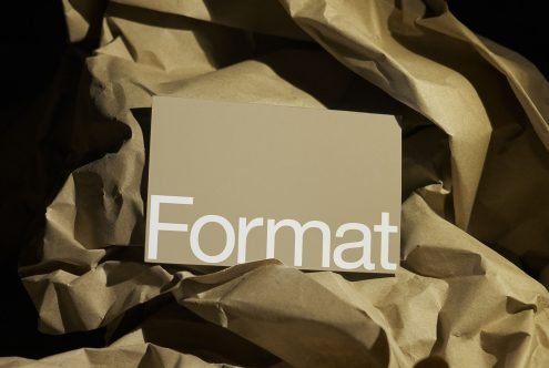Format B2 Business Card Mockup 01