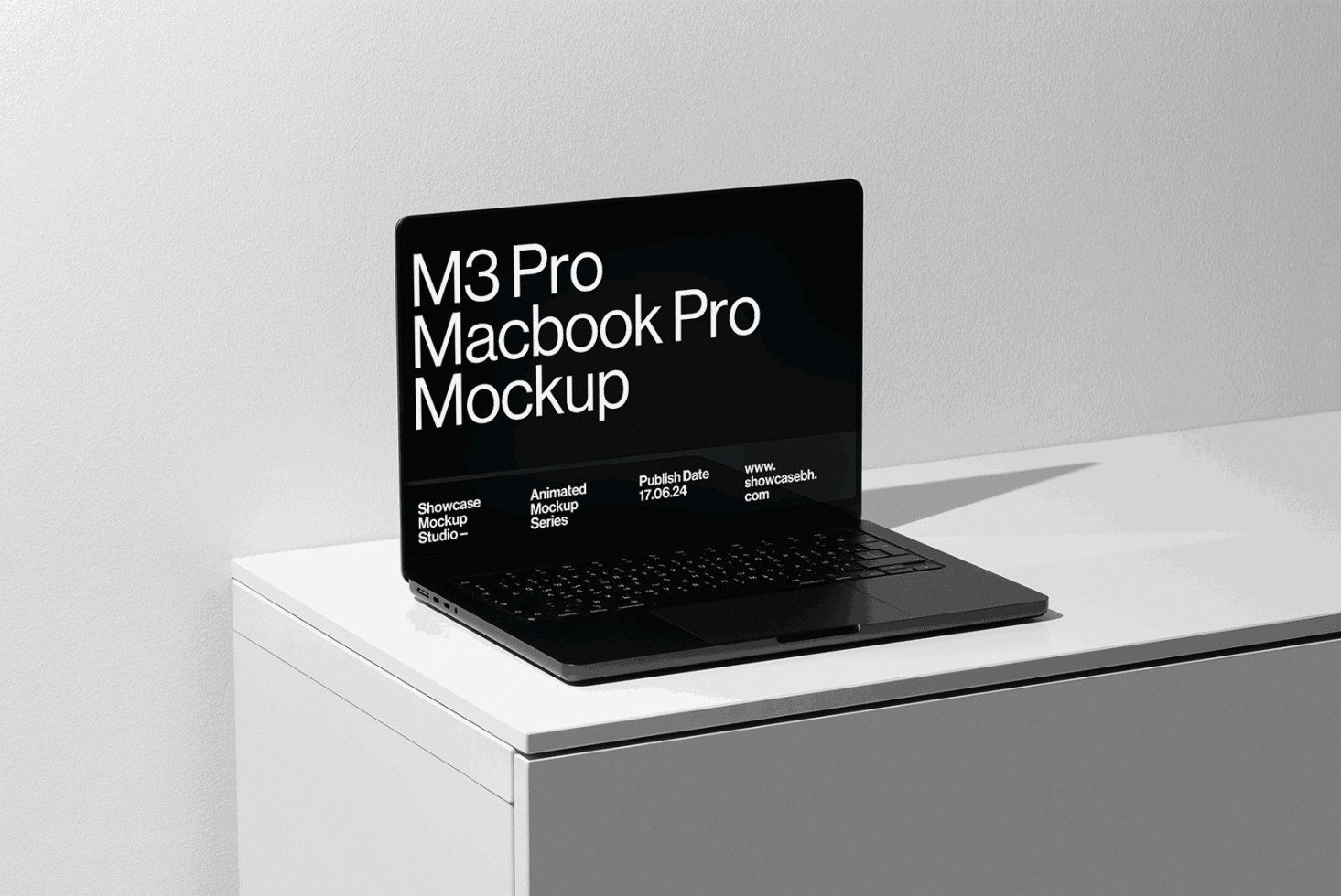 M3-01 Animated MacBook Mockup