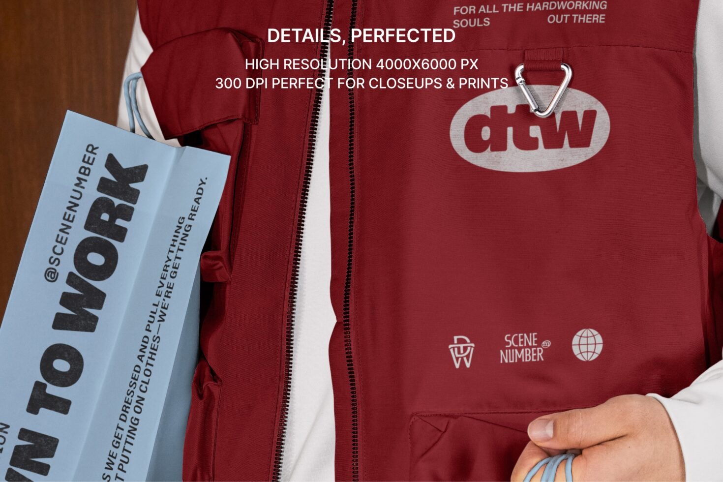 S#2 DTW Vest 02 Mockup preview 4