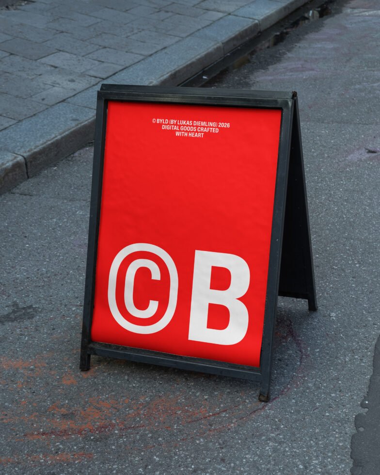 A Frame Sign Mockup 12 preview 3