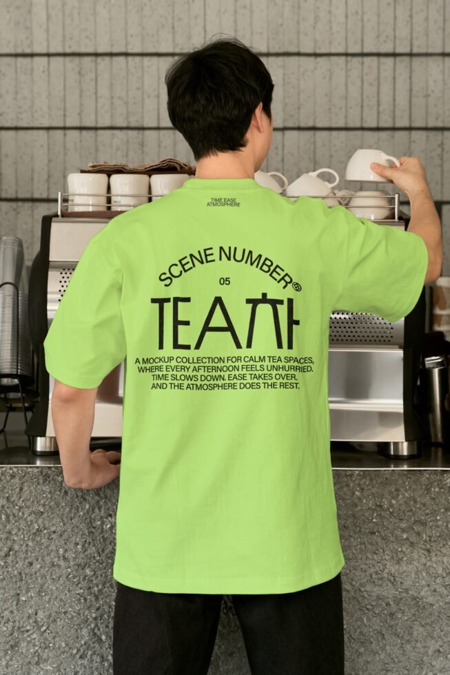 S#5 TEA T-Shirt 01 Mockup preview 6