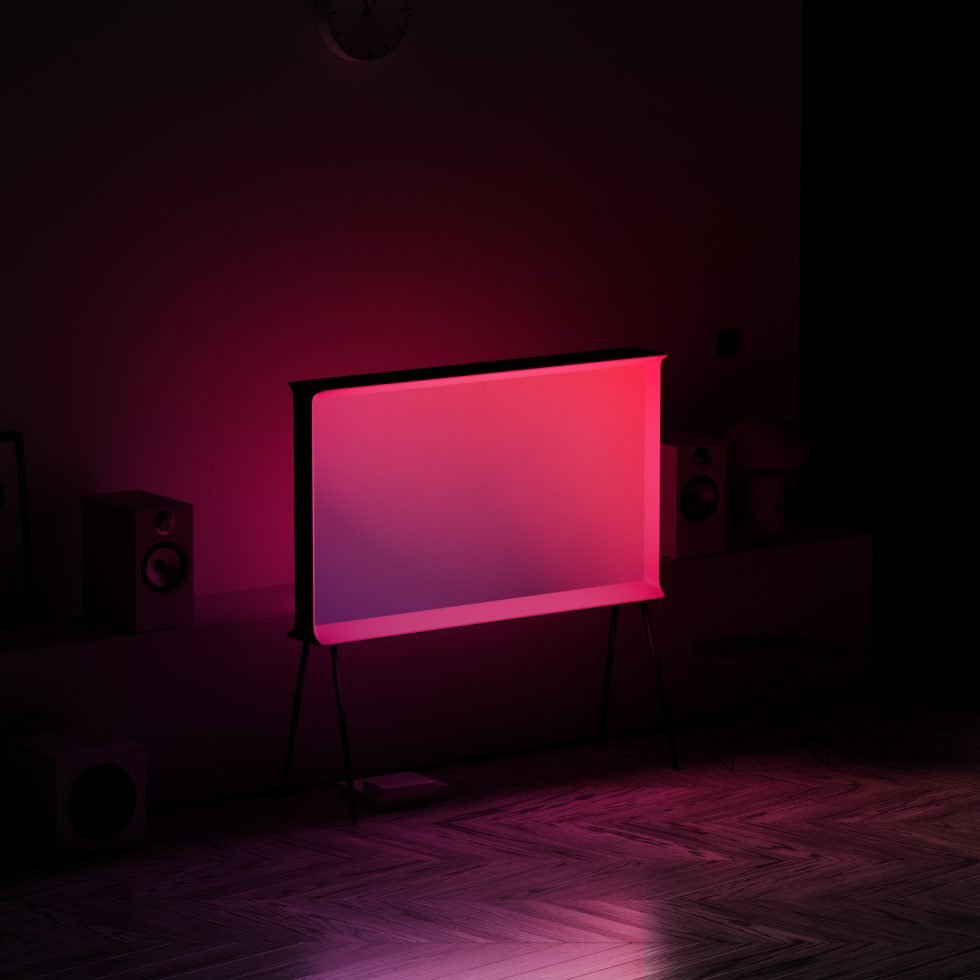 Samsung Serif TV Mockup preview 4