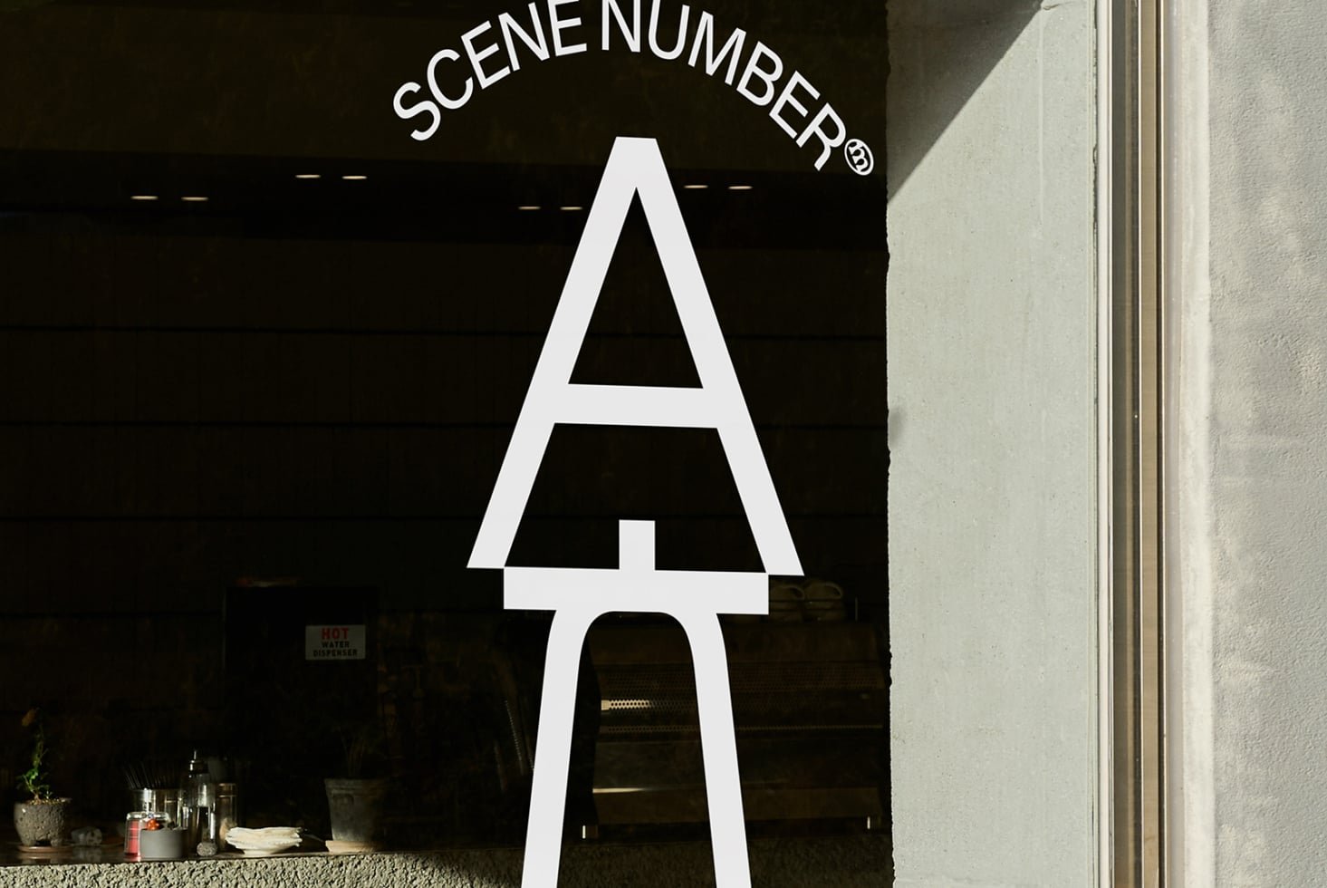 S#5 TEA Window Sign Mockup preview 2
