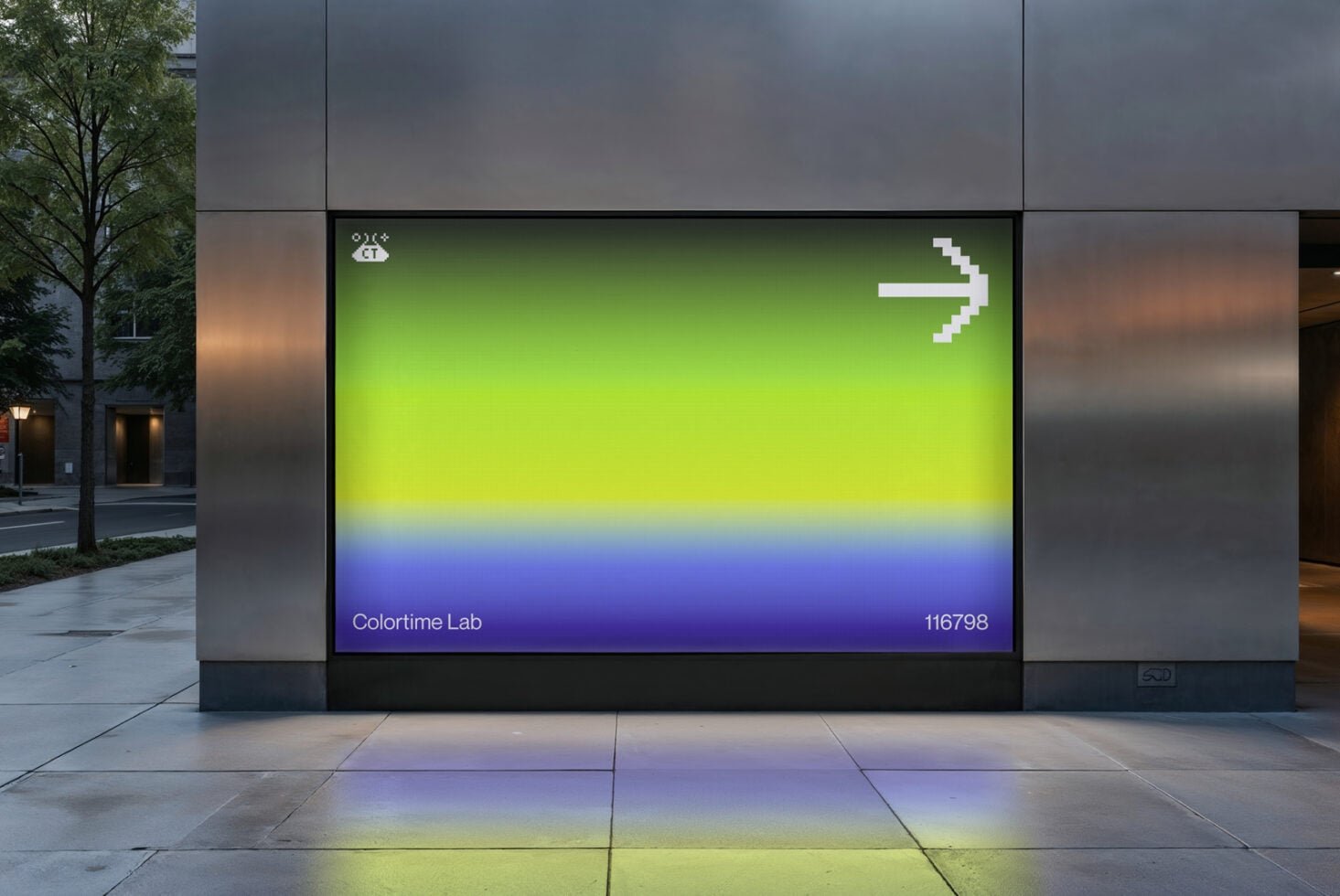 Horizontal Screen Mockup 116798