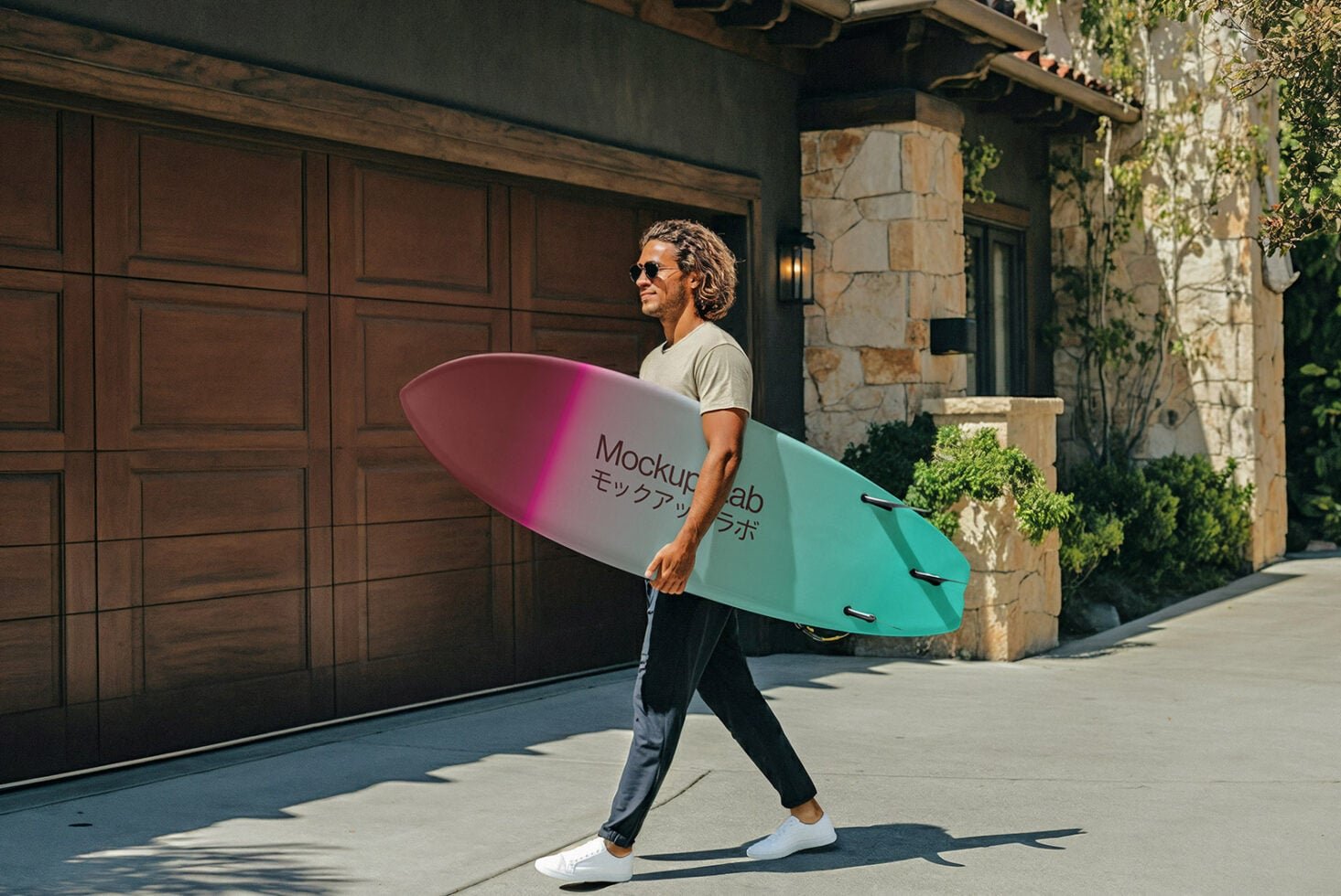 Surfboard 01ML Mockup preview 2