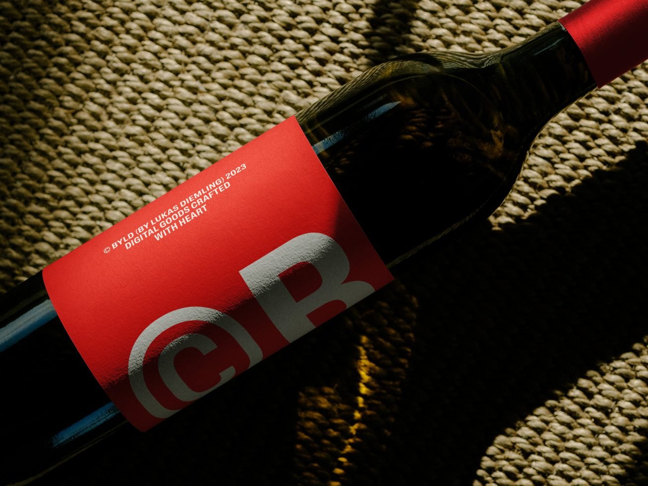 Wine Bottle 01 Mockup preview 4