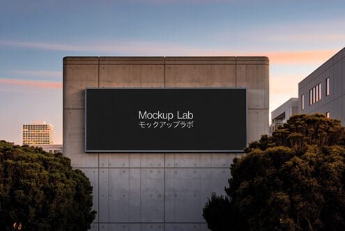 Billboard 27ML Mockup