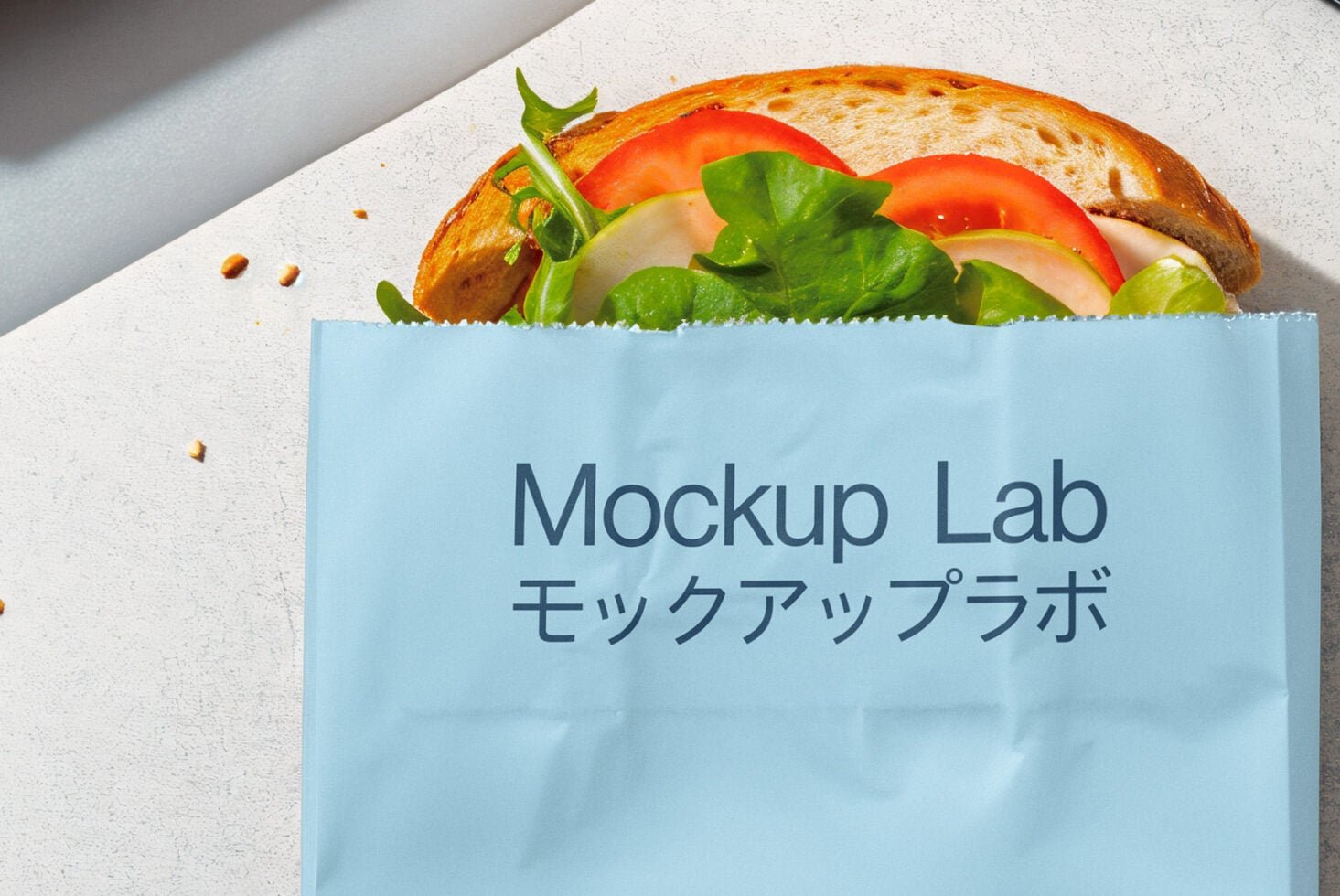 Takeaway bag 01ML Mockup preview 3