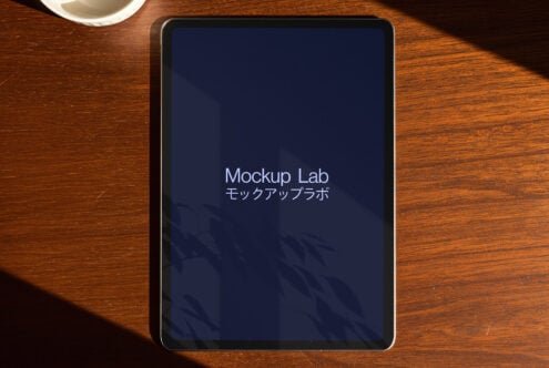 Tablet 03ML Mockup