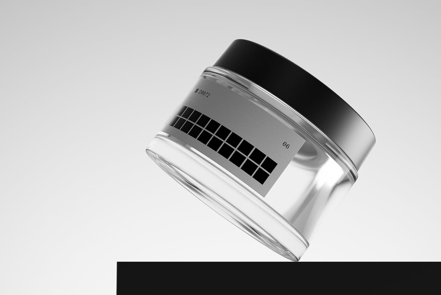 Cosmetic Jar Mockup