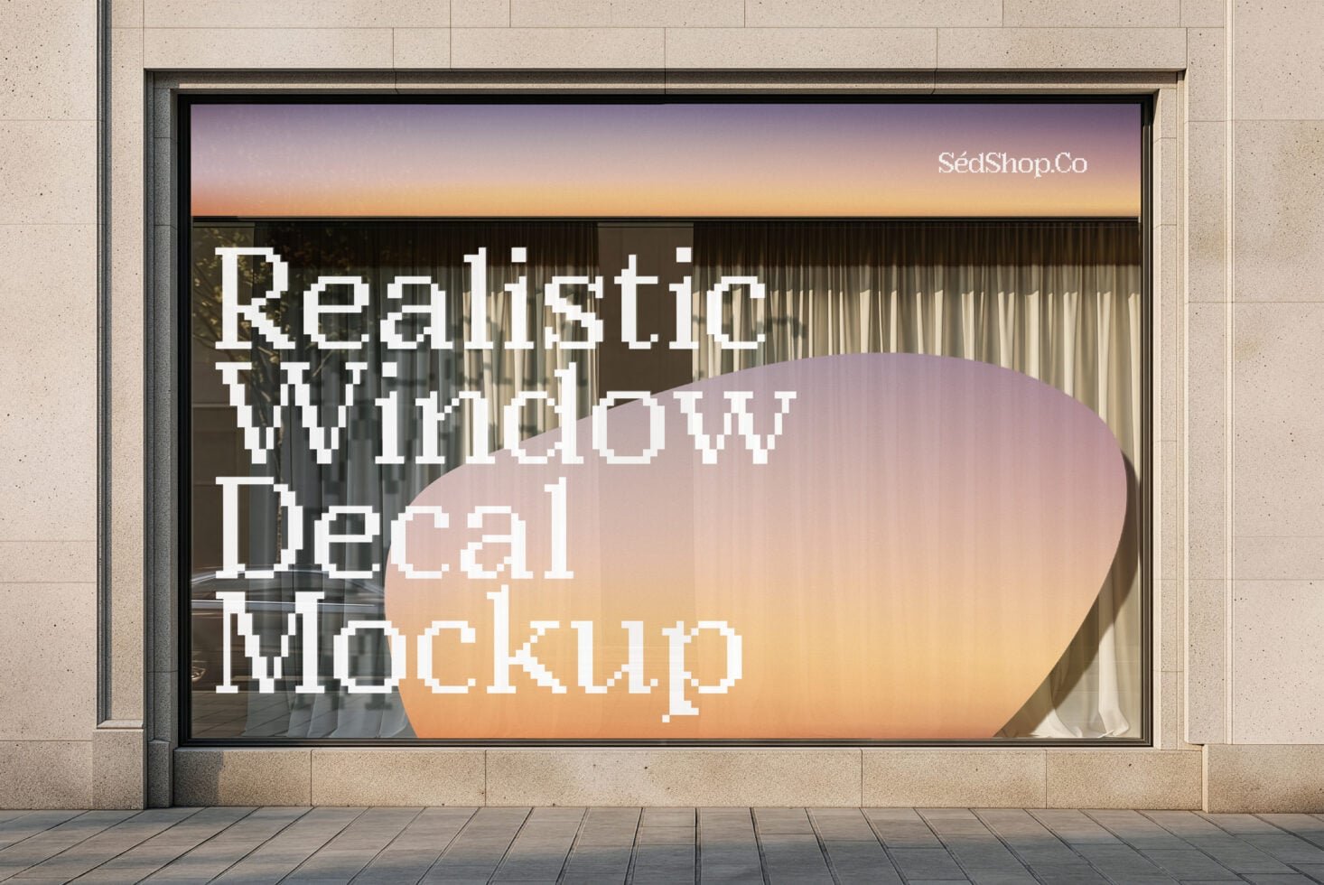 Storefront Decal D34 Mockup preview 10
