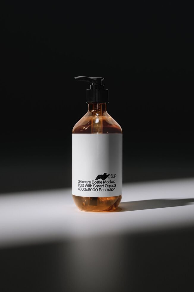 Skincare Bottle Mockup 1