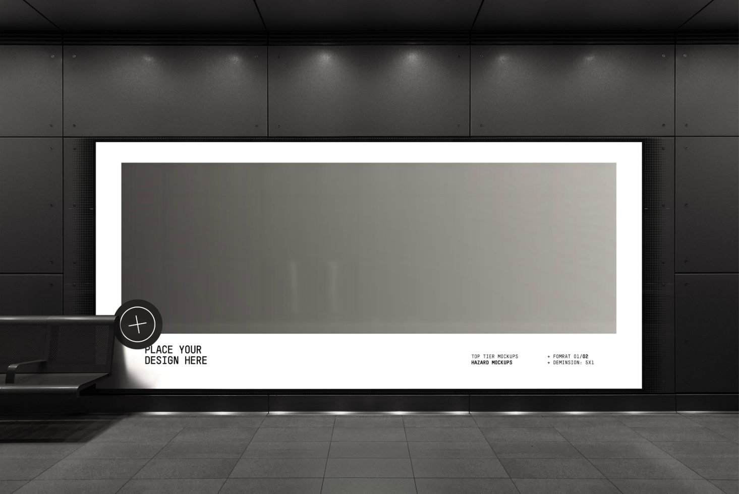 Display Banner Mockup HM 070