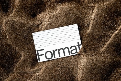 Format B2 Business Card Mockup 03