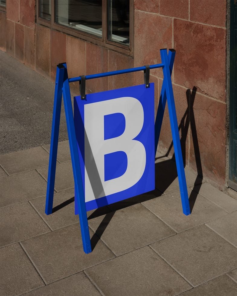 A Frame Sign 01 Mockup