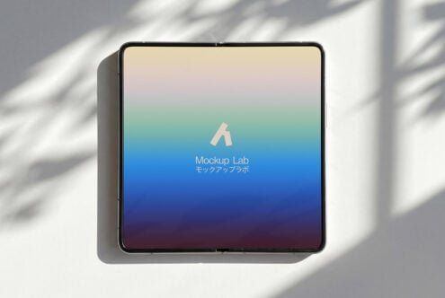 Fold Phone 01ML Mockup