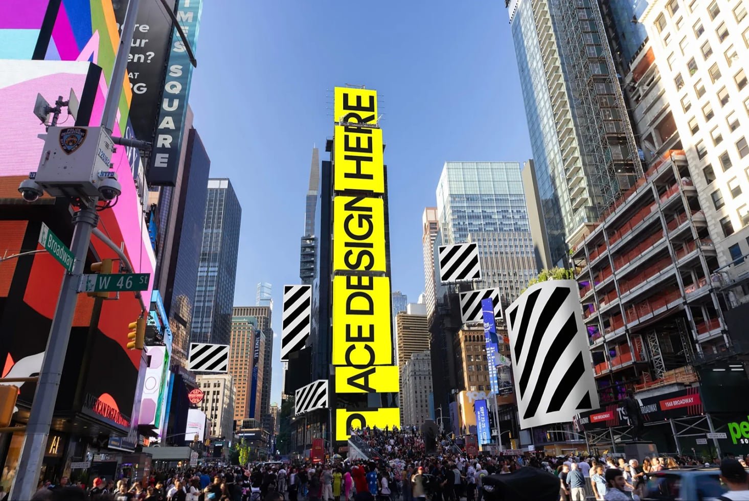 Times Square Billboard Mockup
