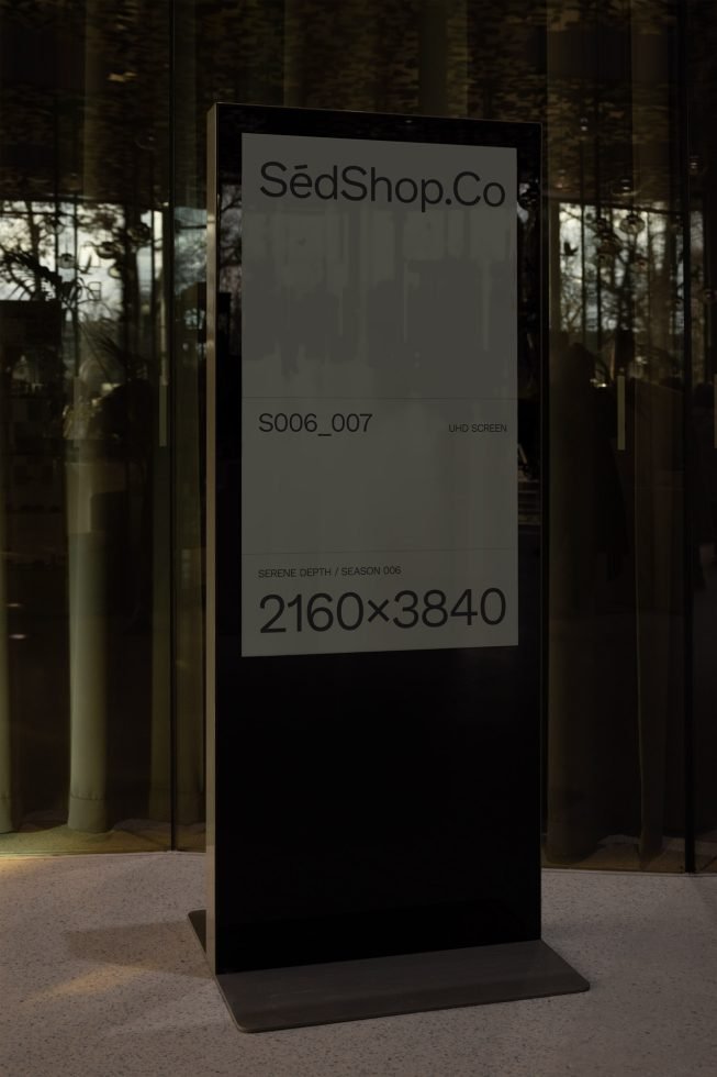 UHD Screen Poster Mockup S06 07