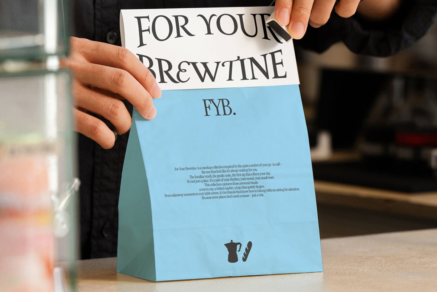 S#4 FYB Takeaway Bag 01 Mockup preview 2