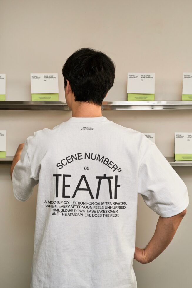 S#5 TEA T-Shirt 02 Mockup preview 5