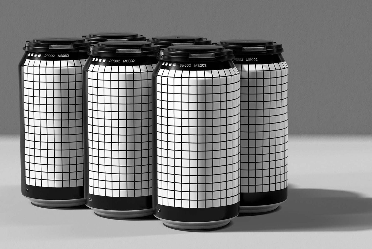 Six Pack (375ml) Mockup