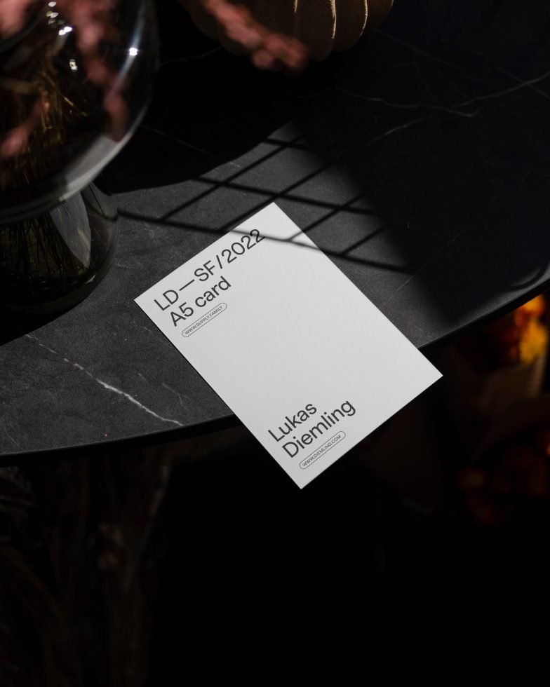 A5 Card 06 Mockup
