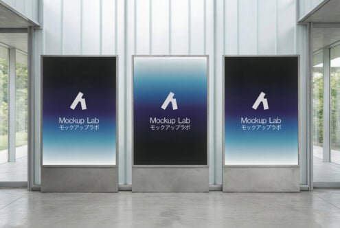 Billboard 55ML Mockup