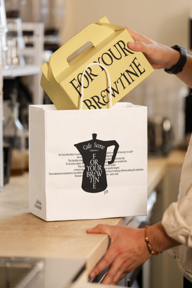 S#4 FYB Paper Bag 01 Mockup preview 5